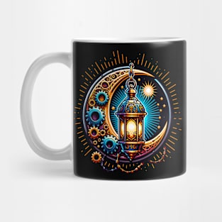 Steampunk Ramadan Moon and Lantern Mug